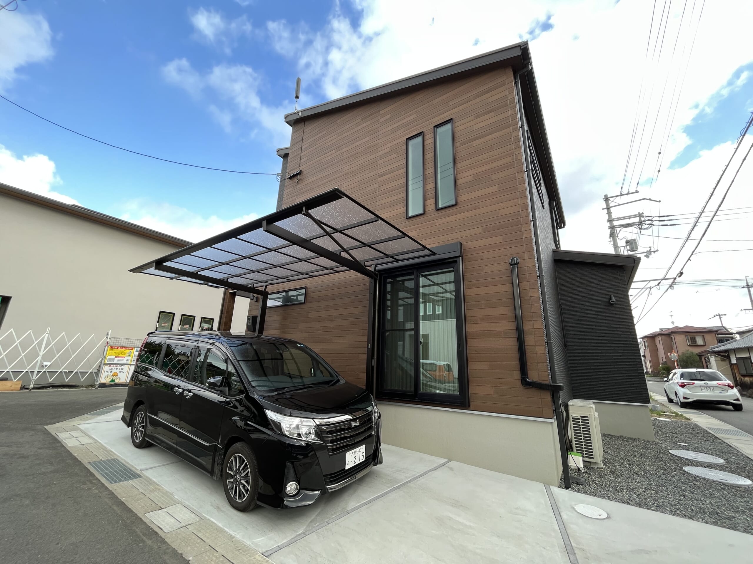 泉佐野市K邸の外構工事