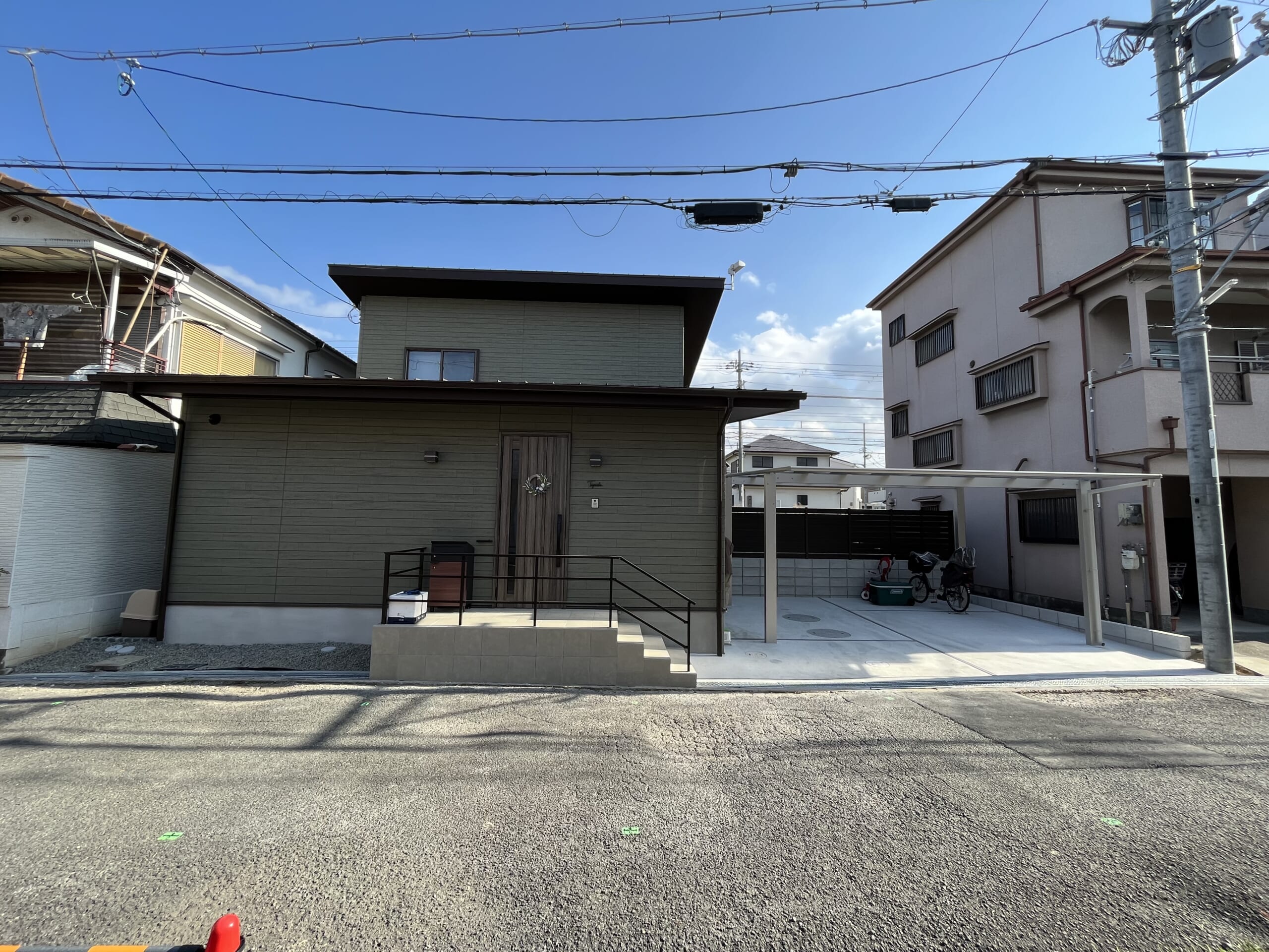 和泉市T邸の外構工事