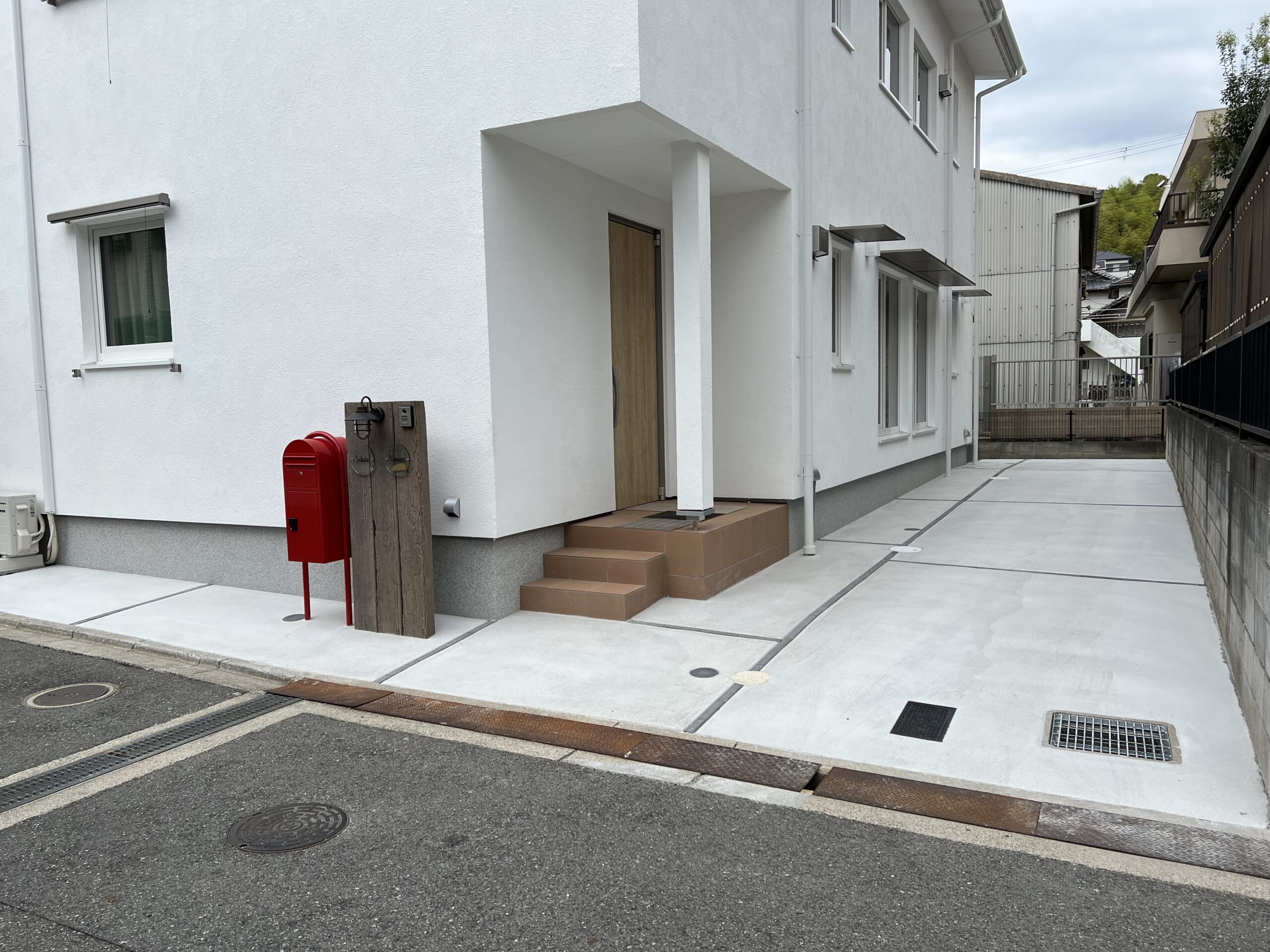 岸和田市S邸の外構工事