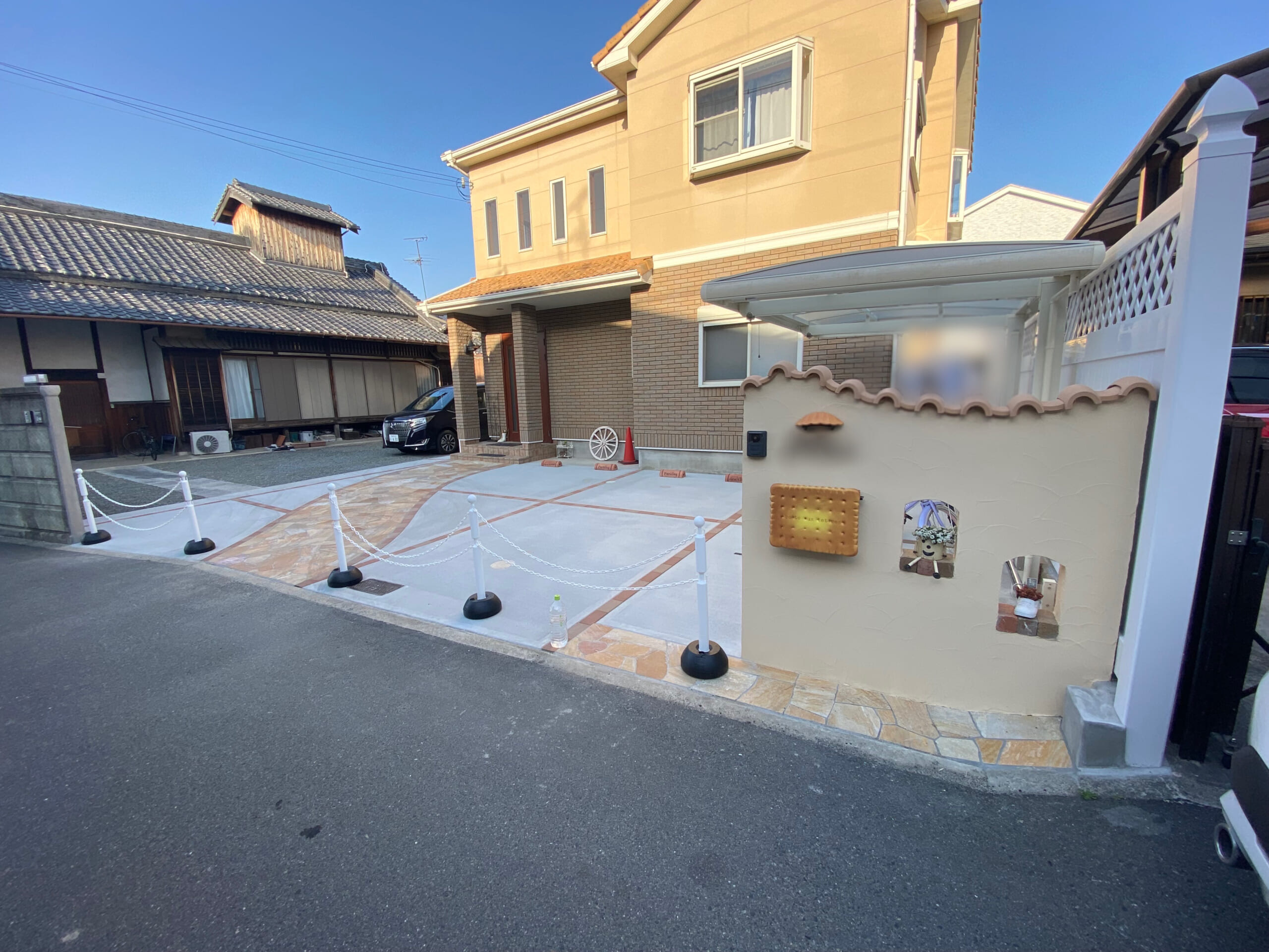 岸和田市Y邸の外構工事
