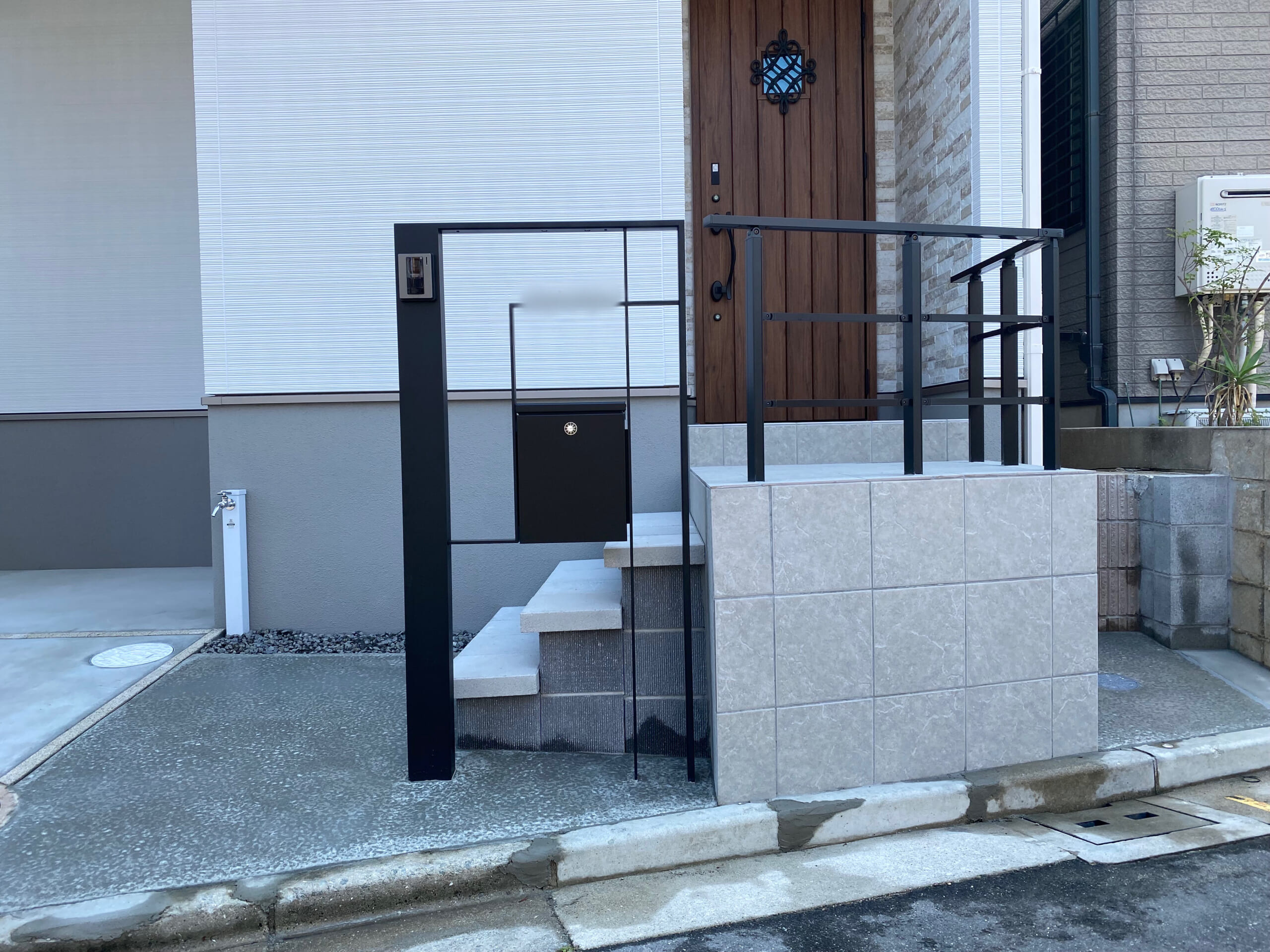堺市東区O邸の外構工事