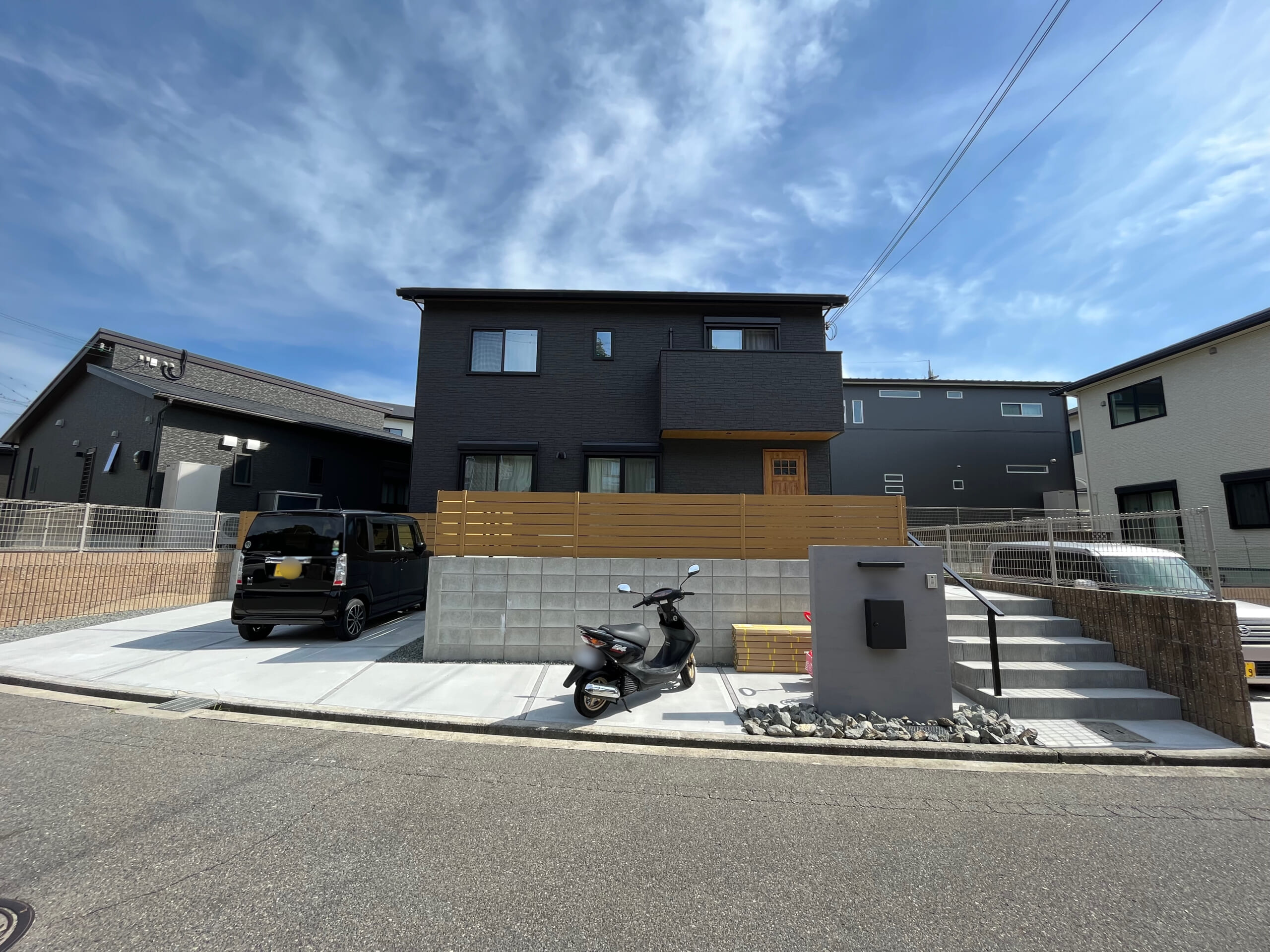 泉南郡岬町K邸の外構工事
